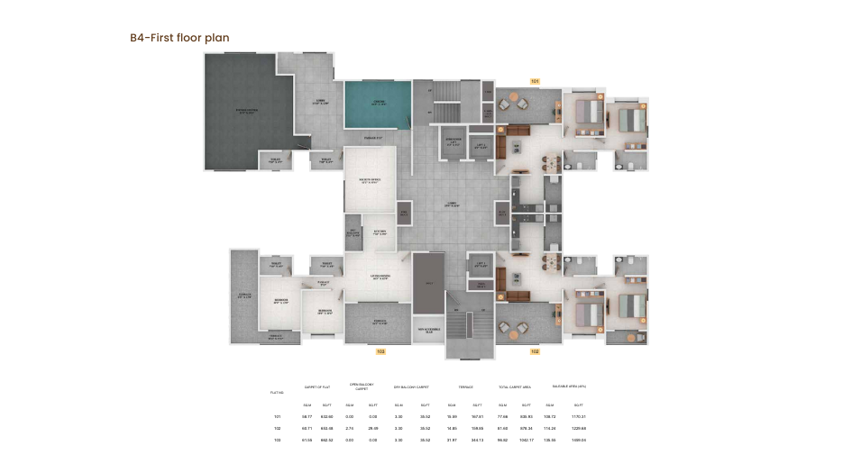 Sukhwani-97-Sepia-First-Floor-Plan